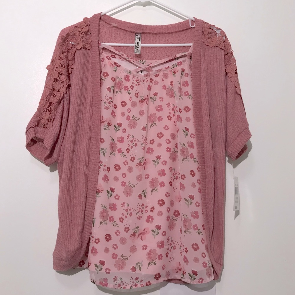 3 pc set jacket, tank top, pants